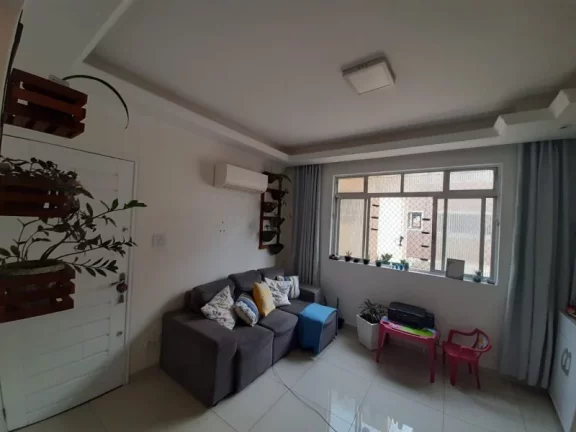 Imagem APARTAMENTO COM 2 DORMITÓRIOS À VENDA, 53 M² POR R$ 290.000,00 - MARAPÉ - SANTOS/SP