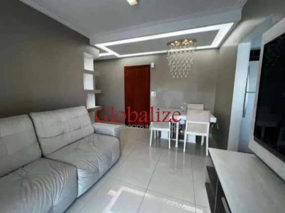 Foto do imóvel Apartamento para locaçao com 85m², 2 quartos, 1 suíte, churrasqueira, piscina, vaga demarcada por R$5.200,00 pacote em Santos