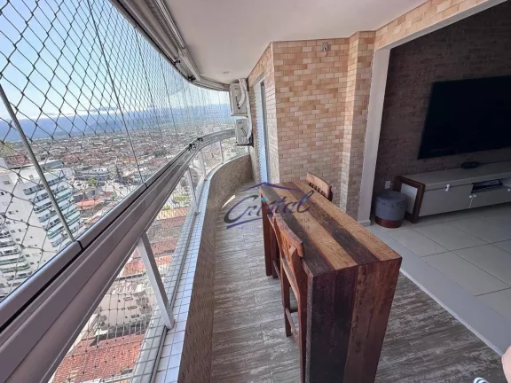 Imagem Apartamento com 2 dormitórios à venda, 83 m² por R$ 530.000,00 - Ocian - Praia Grande/SP