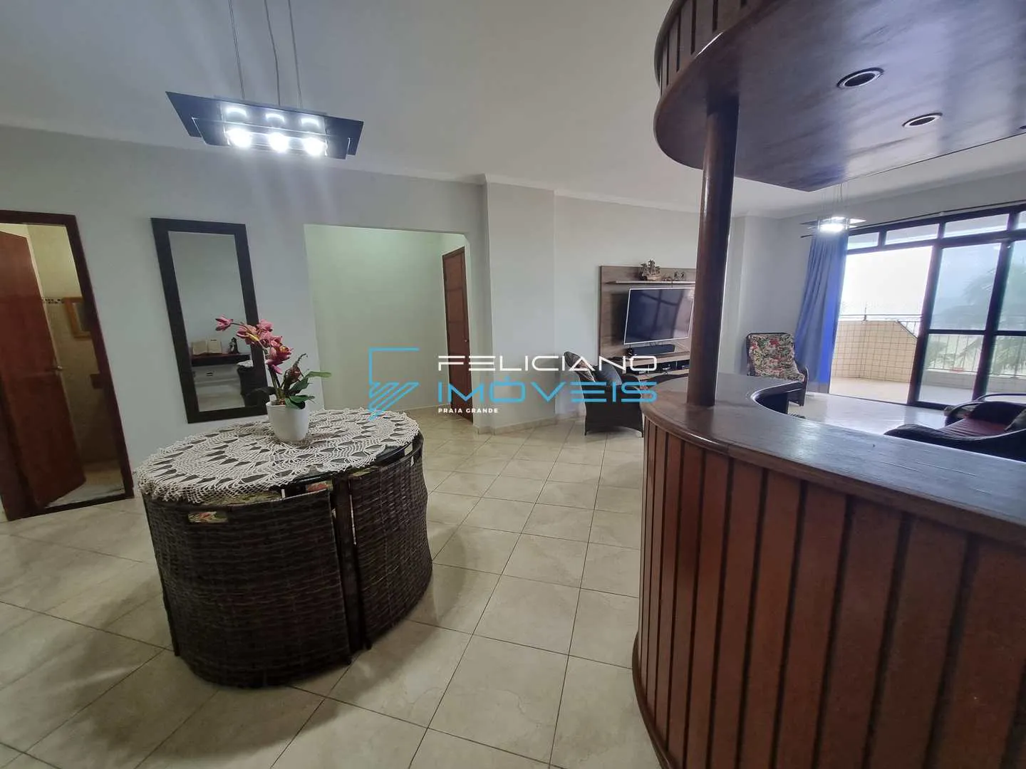 Imagem Apartamento com 3 quartos, Aviação, Praia Grande - R$ 850 mil, Cod: 5052
