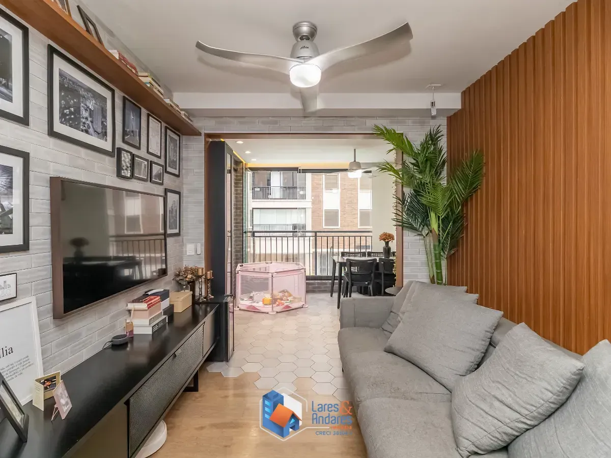 Foto do imóvel Apartamento para venda em Água Branca com 3 quartos, sendo 2 suítes, 92m² em Rua Iporanga