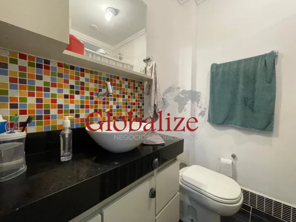 Imagem Apartamento a venda 2 quartos, 1 vaga em Santos por R$480.000,00