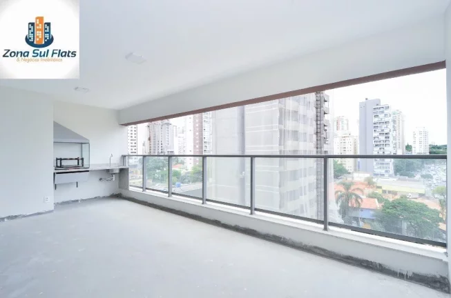 Imagem Apartamento Alto Padrão à Venda No Brooklin Com 3 Suítes e 2 Vagas - Varanda Gourmet