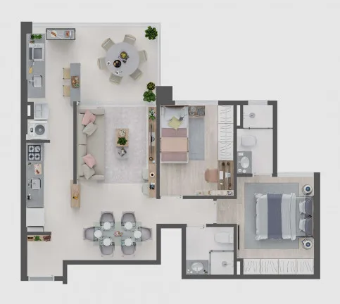 Imagem Apartamento com 2 Quartos à Venda, 62 m² em Vila Prudente - São Paulo