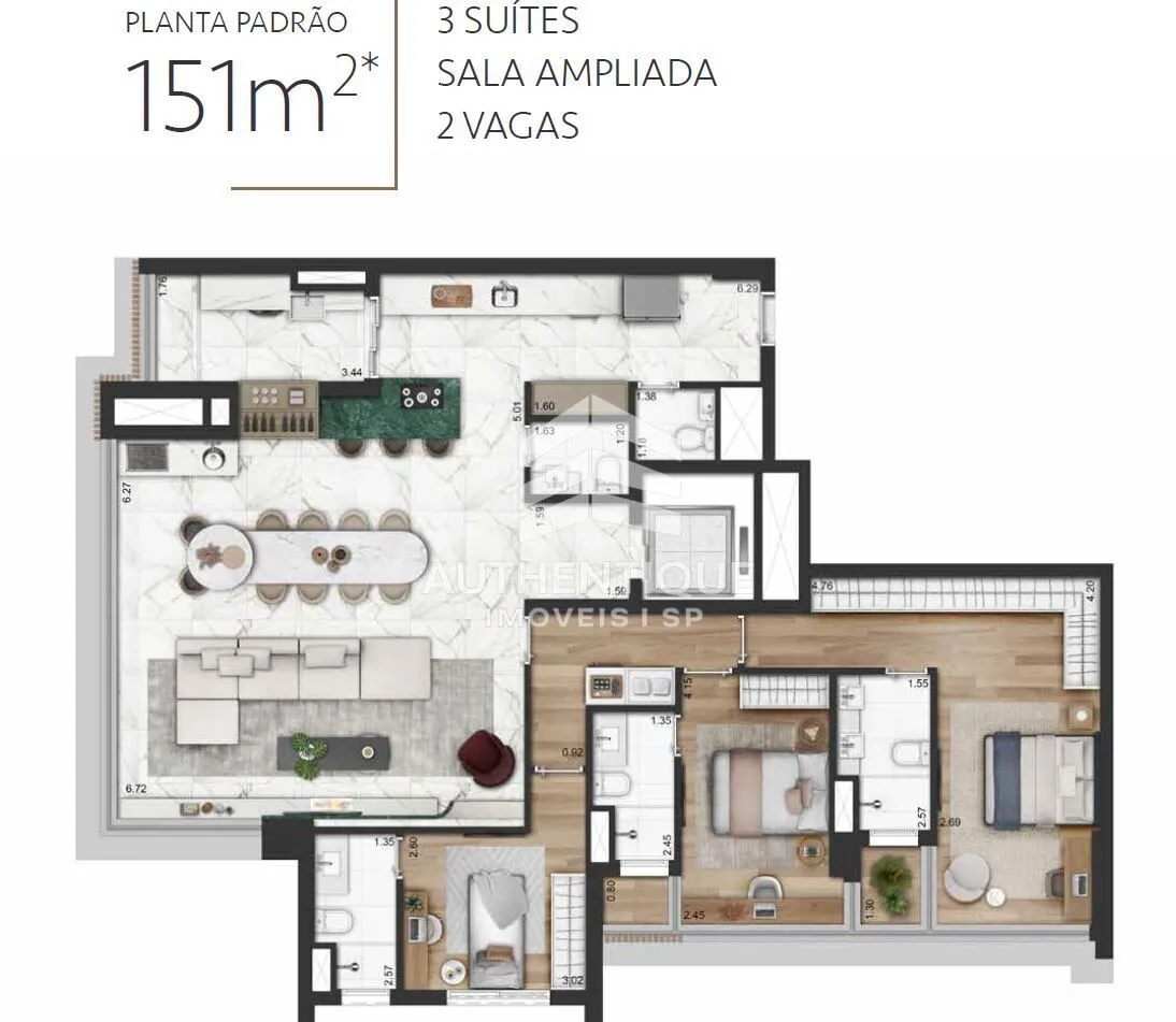 Imagem MIRANT IBIRAPUERA - Apartamento no bairro Vila Clementino à venda