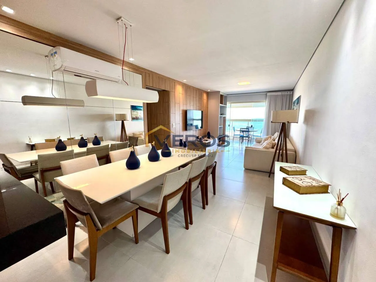 Imagem Apartamento para locação Frente Mar - Mobiliado - Jardim Aruan