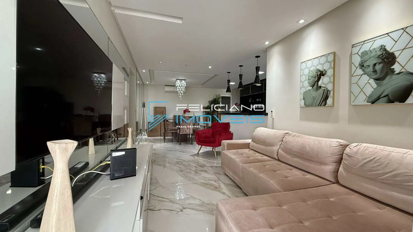 Imagem Apartamento com 3 quartos, Guilhermina, Praia Grande - R$ 1.48 mi, Cod: 7115