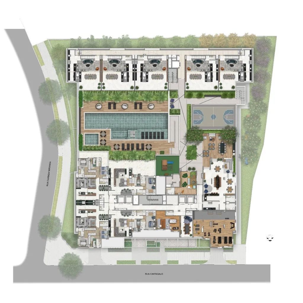 Imagem Living Villaggio Tatuapé Firenze - Living Villaggio Tatuapé Firenze