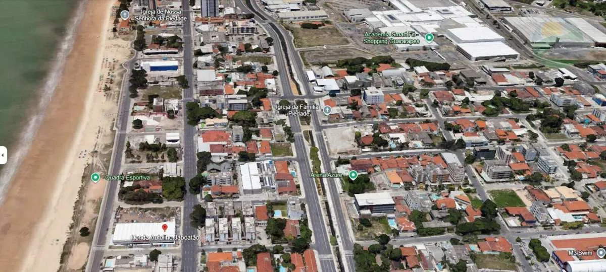 Imagem Terreno com 1960m2, na beira mar de Piedade, Jaboatão dos Guararapes.