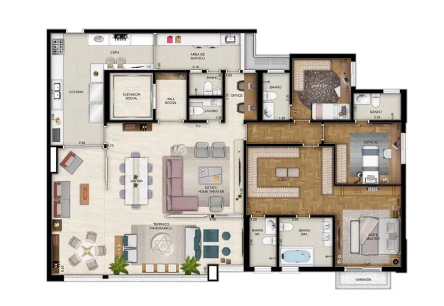 Imagem Apartamento à venda no bairro Morumbi - São Paulo/SP