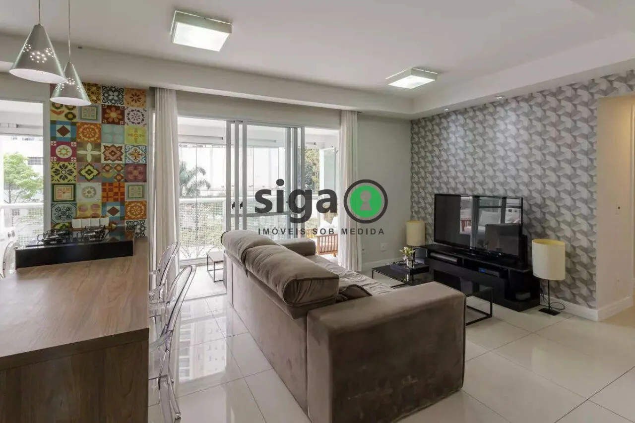 Foto do imóvel Apartamento mobiliado com 2 dormitórios e suíte no Condomínio Chardonnay.
