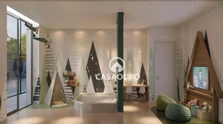 Imagem Apartamento com 3 quartos à venda, 105 m² por R$ 1.852.800 - Luxemburgo - Belo Horizonte/MG