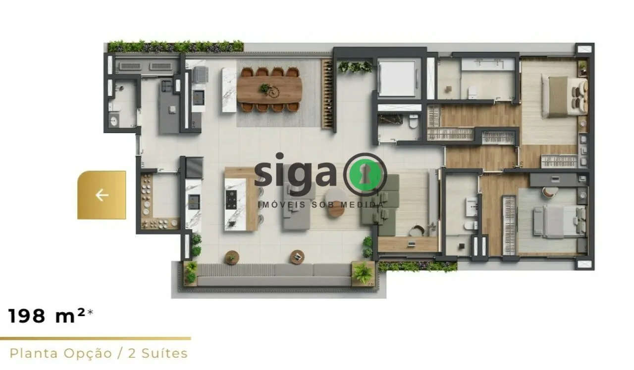 Imagem Apartamento para venda no Paraíso com 03 suítes, São Paulo - SP
