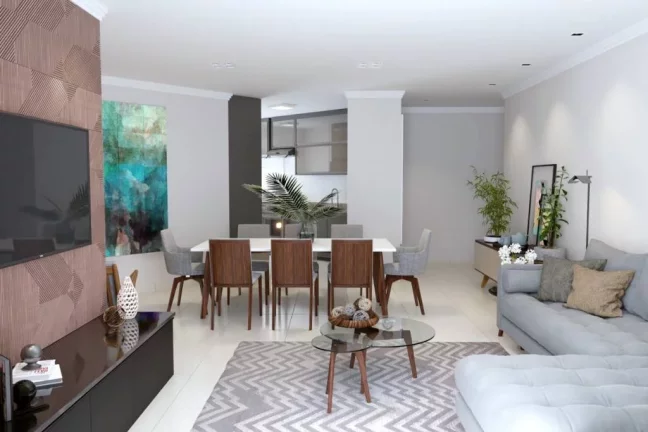 Imagem APARTAMENTO COM 107.96 m² - GUILHERMINA - PRAIA GRANDE SP