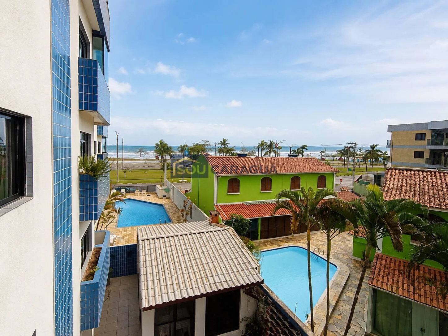 Imagem Apartamento Frente Mar para Locação no Indaiá - Caraguatatuba/SP