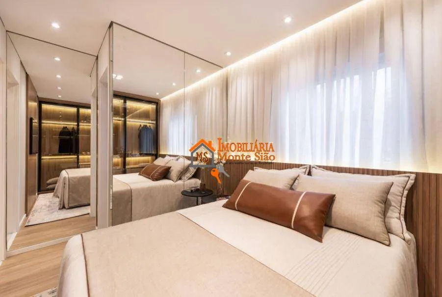 Imagem Apartamento com 2 dormitórios à venda, 43 m² por R$ 415.000,00 - Vila das Bandeiras - Guarulhos/SP