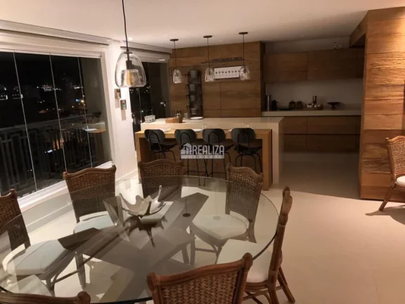 Imagem Apartamento com 4 suítes e área de lazer completa no Condomínio Residencial Çiragan, Uberaba