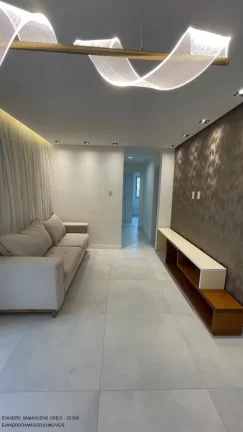 Imagem Imperdível apartamento para locação em Lauro de Freitas-BA, Buraquinho: 3 quartos, 1 suíte, 2 salas, 1 banheiro, 1 vaga, 71m²!
