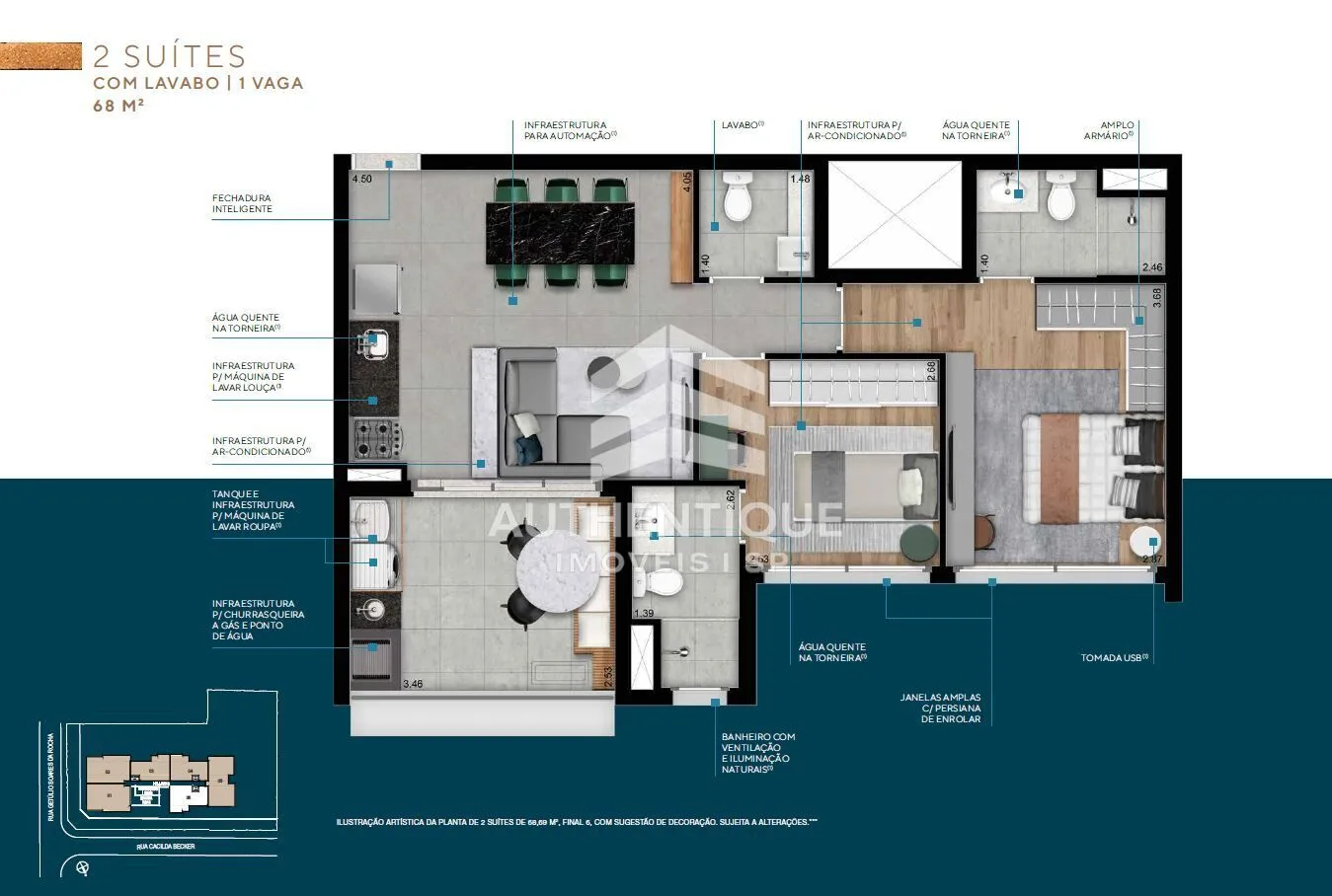 Imagem BROOK BY YOU INC BROOKLIN - Apartamento no bairro Brooklin à venda