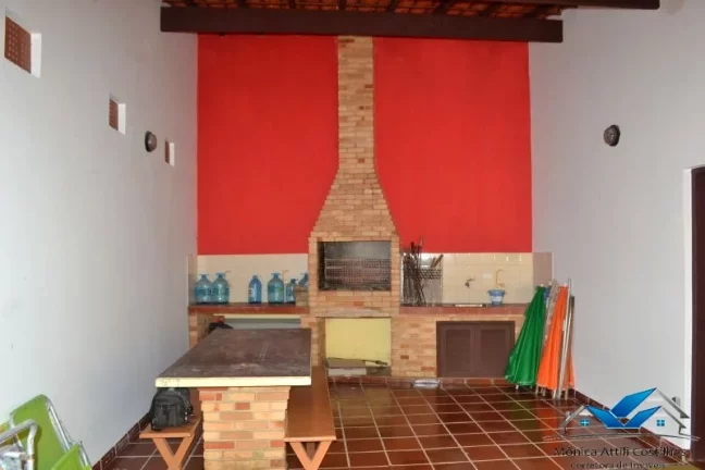 Imagem Casa Térrea com 4 Dormitórios - 200 m do mar da praia da Enseada, Ubatuba/|SP