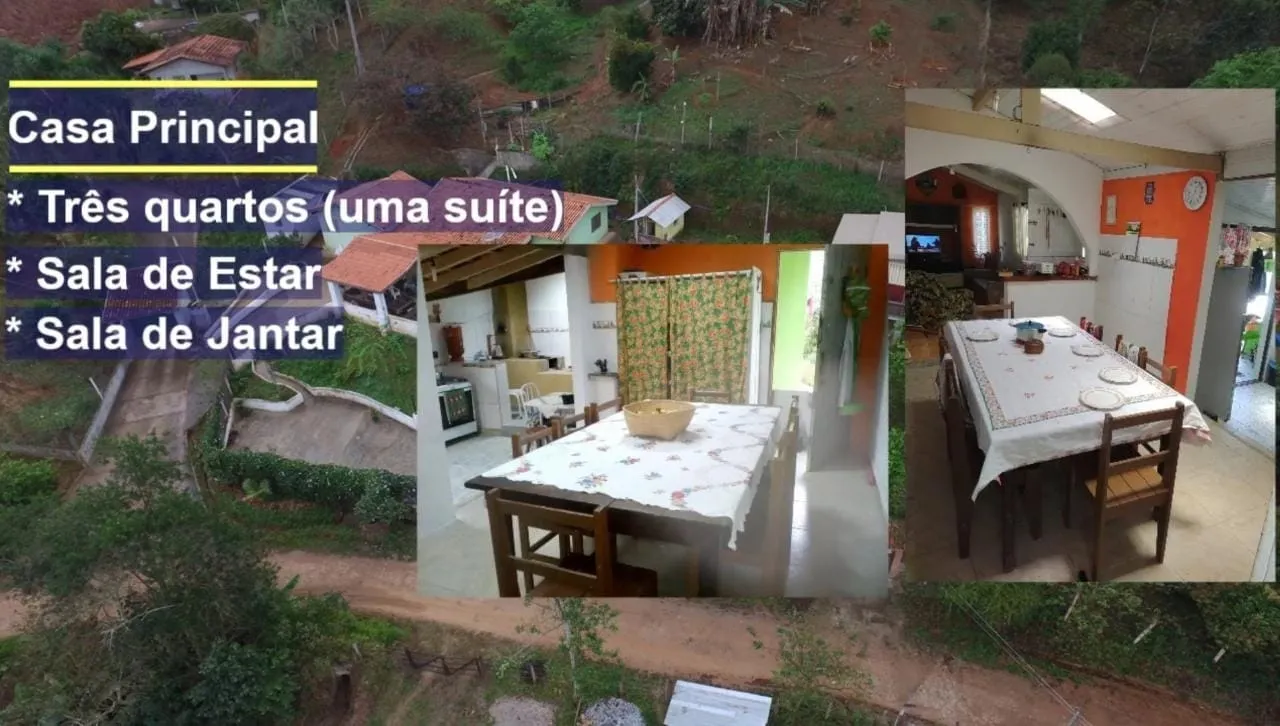 Imagem Chácara à venda 3 Quartos, 1 Suite, 4 Vagas, 31000M², Zona Rural, Redenção da Serra - SP