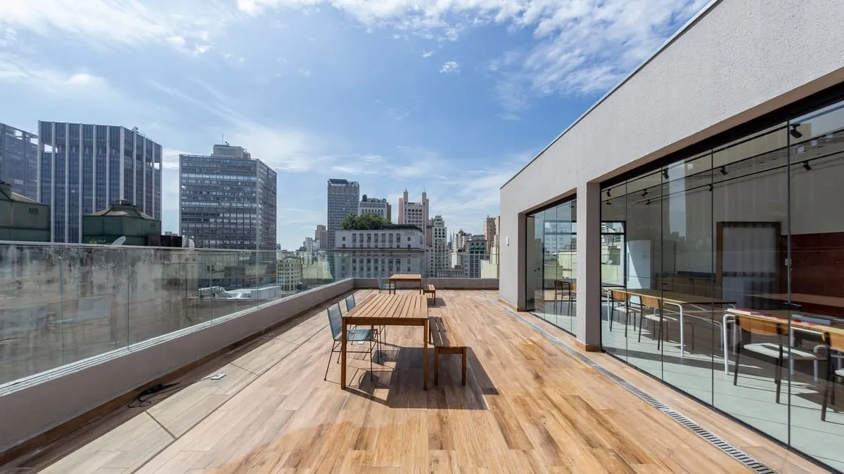 Imagem Apartamento com 1 Quarto para alugar, 25m² - Centro