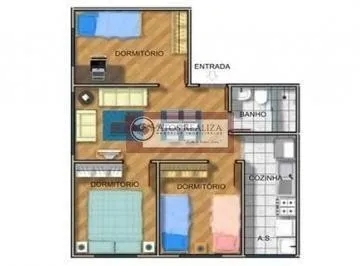 Imagem Apartamento à Venda em Parque Santo Antônio, 3 Dorms, 50m², SP
