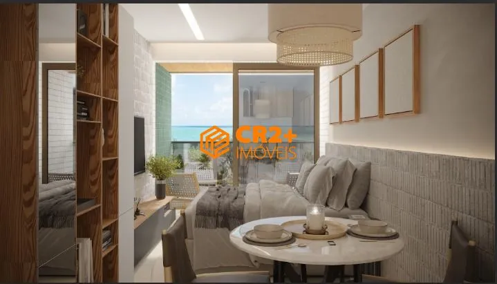 Imagem Vendo flat 1 quarto, 1 banheiro, 36 m2 em Merepe/Porto de Galinhas.