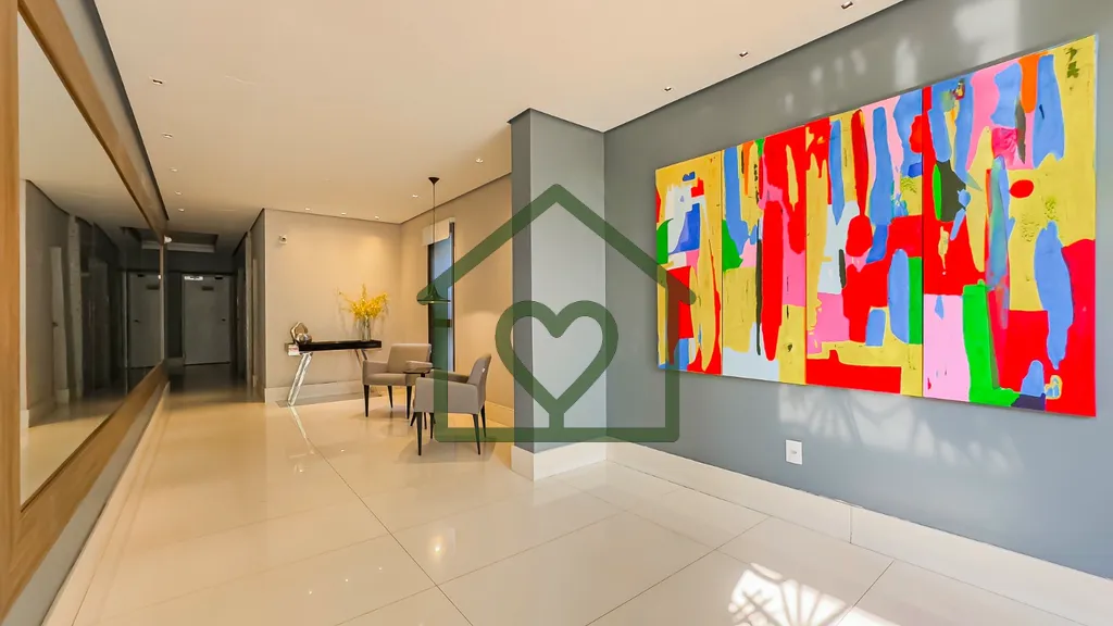 Imagem Apartamento mobiliado de 95m², distribuídos em 2 dormitórios sendo, living para 2 ambientes com l...