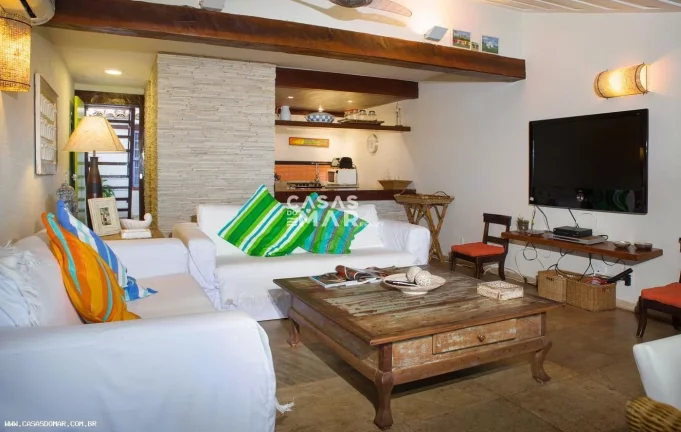Imagem Casa Frente Mar para Temporada em Armação dos Búzios / RJ no bairro Geribá