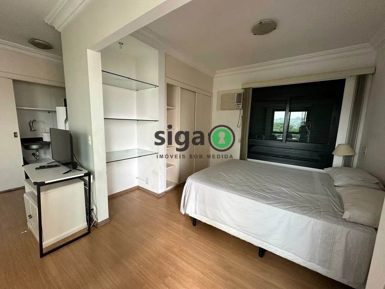 Imagem Flat mobiliado Jd Europa 1 dorm 1 vaga