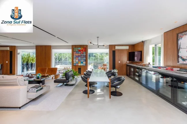 Imagem Apartamento à Venda No Jardim Guedala ao lado do Parque Alfredo Volpi com 3 suítes, varanda integrada e 7 Vagas