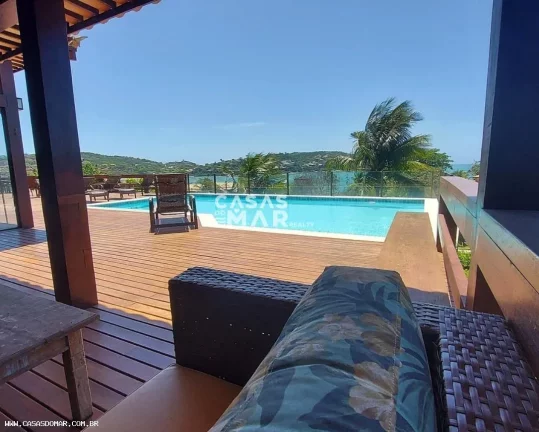 Imagem Casa Frente Mar para Temporada em Armação dos Búzios / RJ no bairro Ferradura