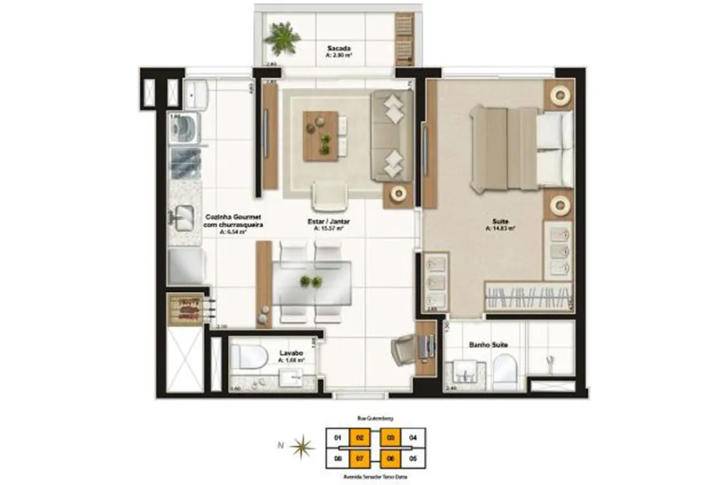 Imagem Apartamento em Petrópolis