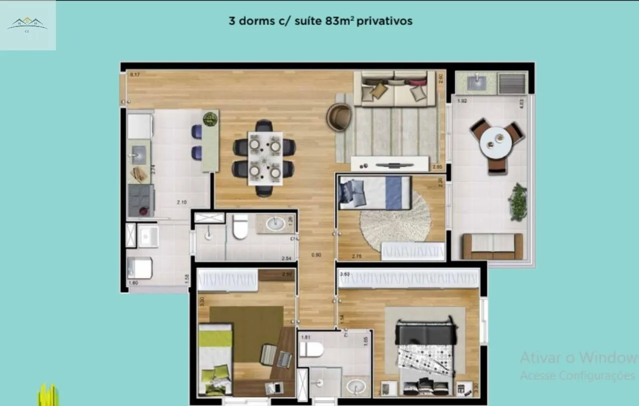 Imagem APARTAMENTO RESIDENCIAL em São Bernardo do Campo - São Paulo, Centro