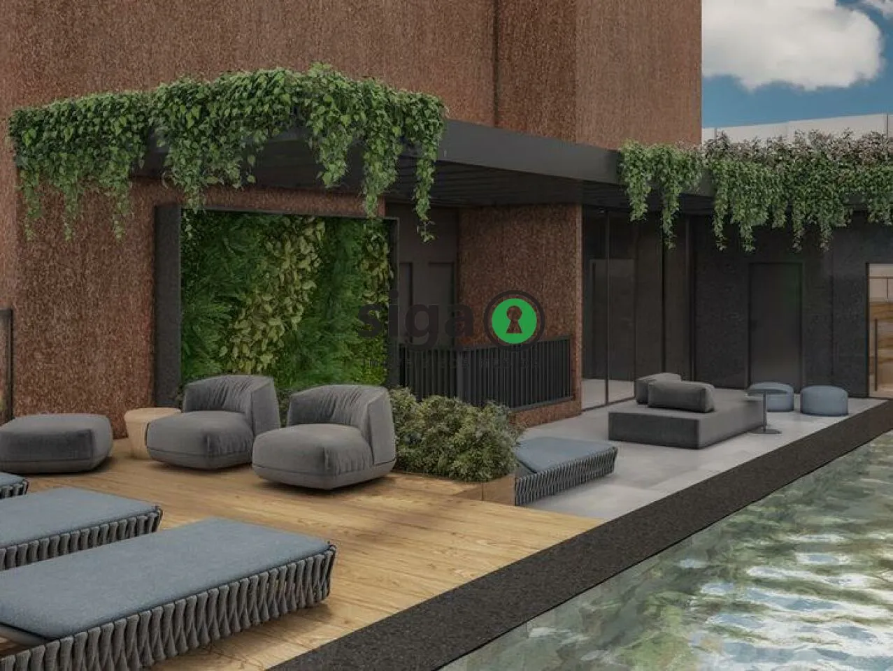 Imagem Apartamento com 1 dormitório para alugar, 27 m² por R$ 7.000/mês - Itaim Bibi - São Paulo/SP