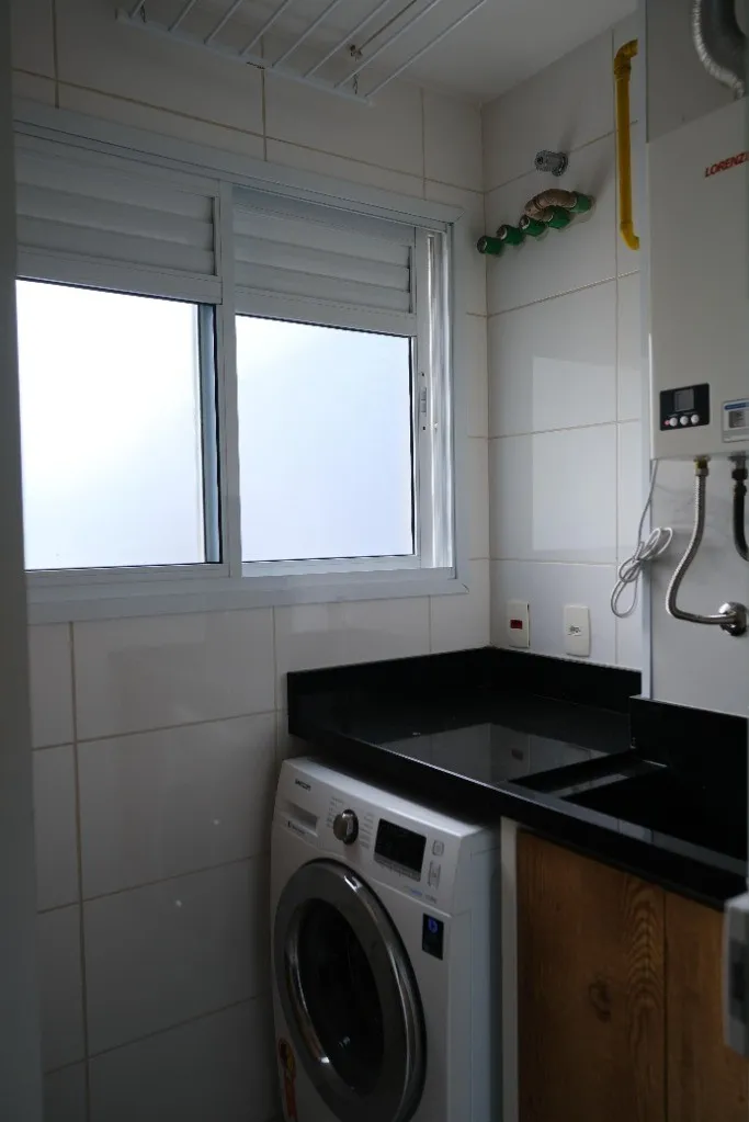 Imagem Apartamento de luxo na Vila Nova Conceição, SP - 1 quarto, 1 suíte, 1 vaga, 57m² - Condomínio Horizonte JK Vila Olímpia SP.