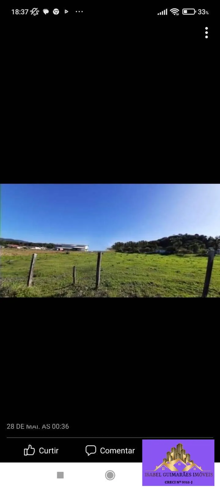 Imagem Terreno com 25 mil M², Frente à BR 101 Balneário Piçarras, Aceita Permuta