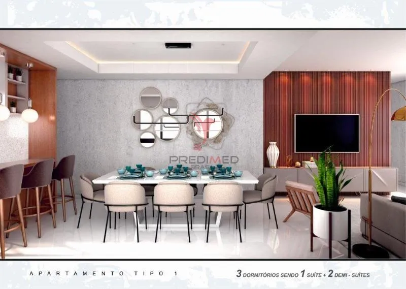 Imagem Apartamento 2 dormitórios 1 suíte 123m² 2 vagas Centro Balneario Camboriu/SC