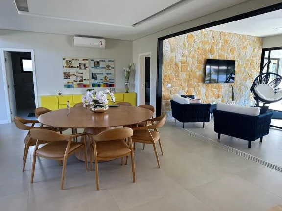 Imagem Casa Térrea Mobiliada com 4 Suítes e Piscina no Condomínio Portal dos Lagos, Boituva