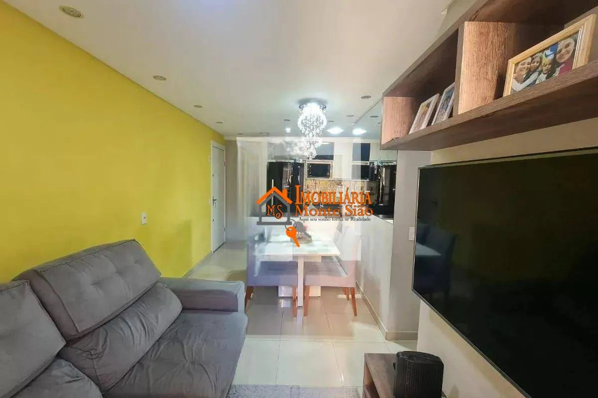 Imagem Apartamento com 2 dormitórios à venda, 49 m² por R$ 377.000,00 - Jardim Bela Vista - Guarulhos/SP