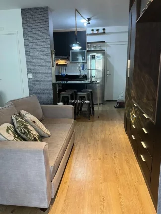 Imagem Apartamento à venda no Centro de São Paulo-SP com 1 quarto, 1 sala, 1 banheiro e vaga de garagem!