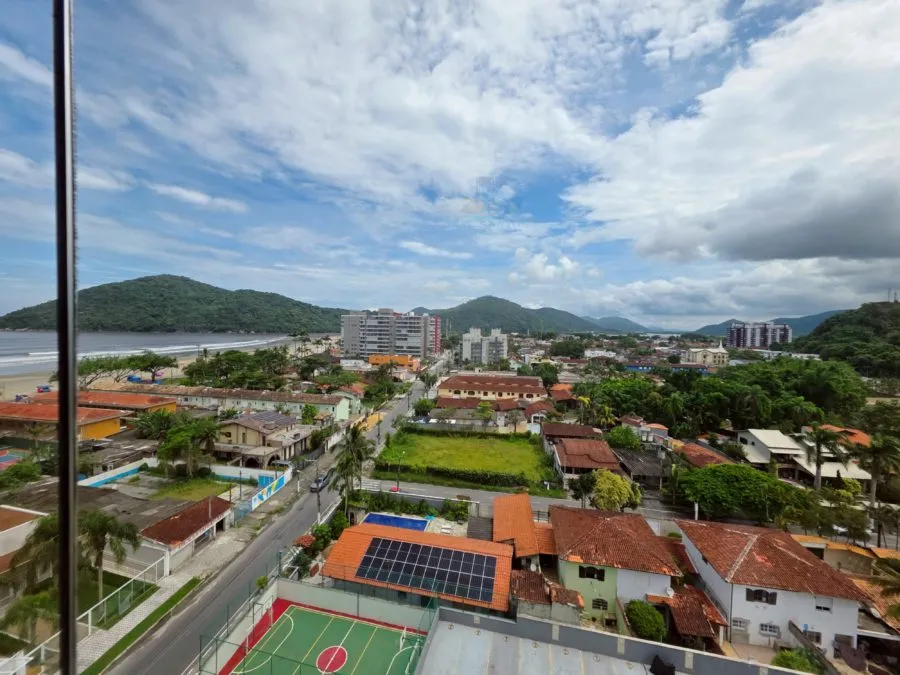 Imagem Apartamento à Venda a poucos Passos da Praia | Vista Mar | 90m² | 2 dormitórios 1 Suíte | Varanda Gourmet- Bertioga -SP