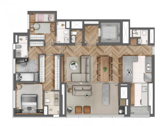 Imagem Apartamento com 4 Quartos à Venda, 190 m² em Perdizes - São Paulo