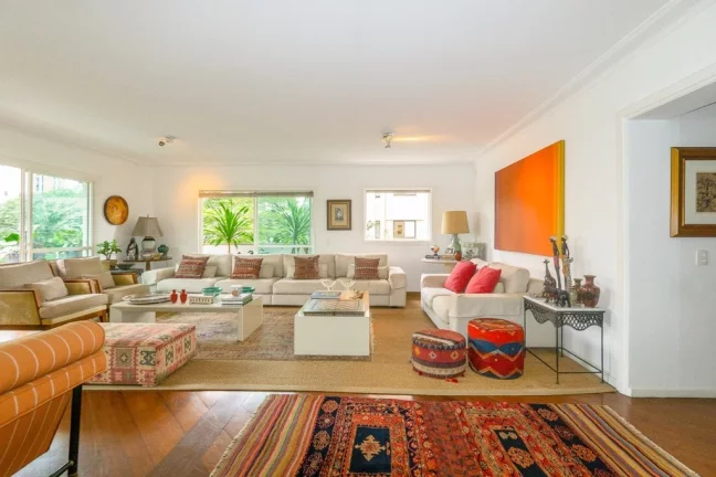 Foto do imóvel Apartamento à venda em São Paulo, Moema, com 3 quartos, 209m2 em Macuco