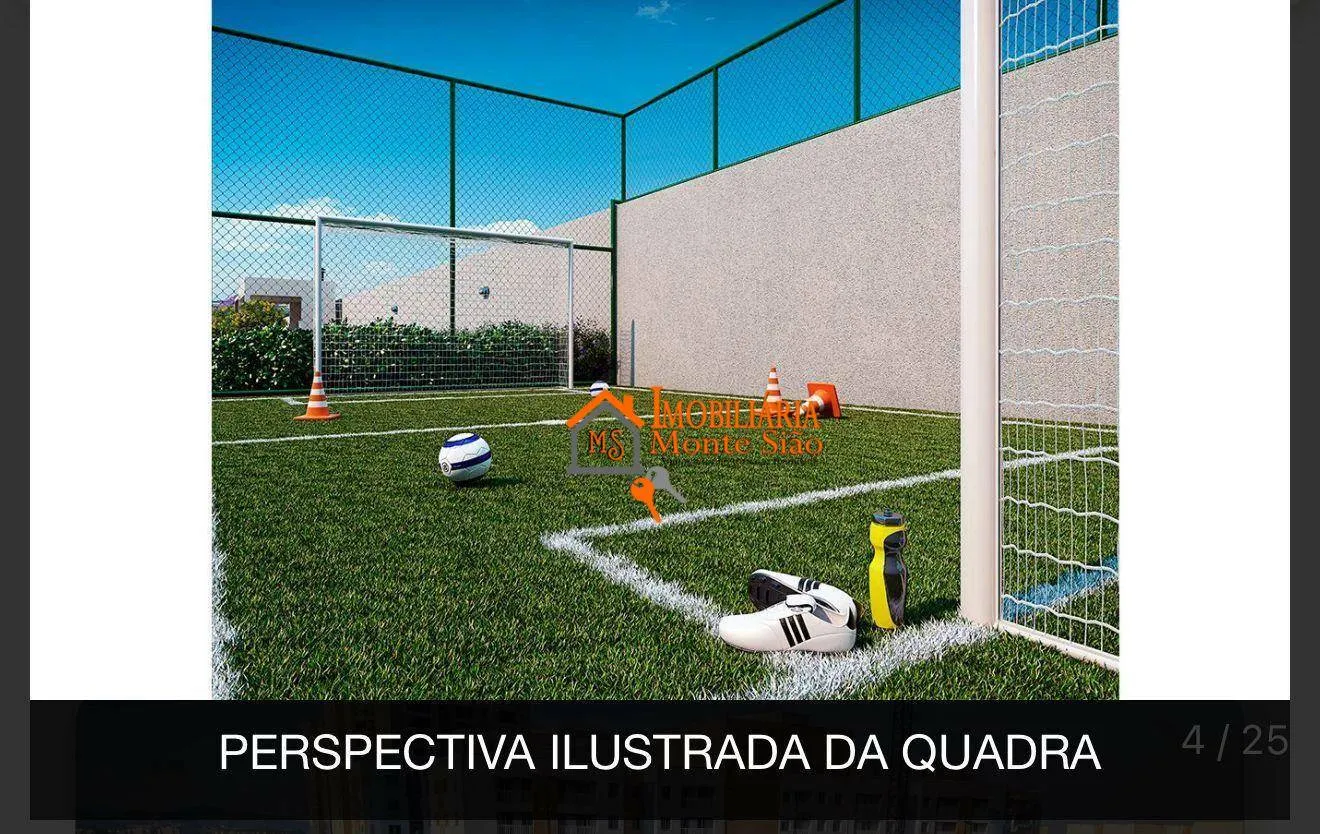 Imagem Apartamento com 2 dormitórios à venda, 44 m² por R$ 420.000,00 - Vila Antonieta - Guarulhos/SP