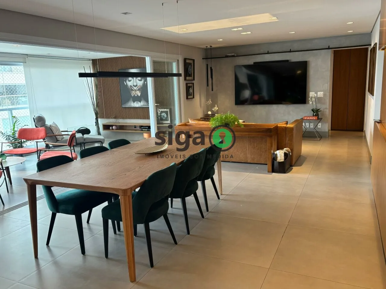 Foto do imóvel Apartamento à Venda no Brooklin ? 189m², 3 Quartos, 3 Vagas e Lazer Completo