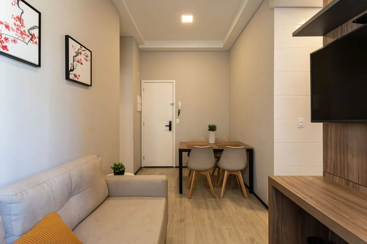 Imagem Apartamento com 1 Quarto para alugar, 35m² - Higienópolis
