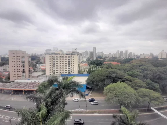 Imagem Flat disponível para venda no Hotel Bienal Suítes, com 28m², 1 dormitório e 1 vaga de garagem!