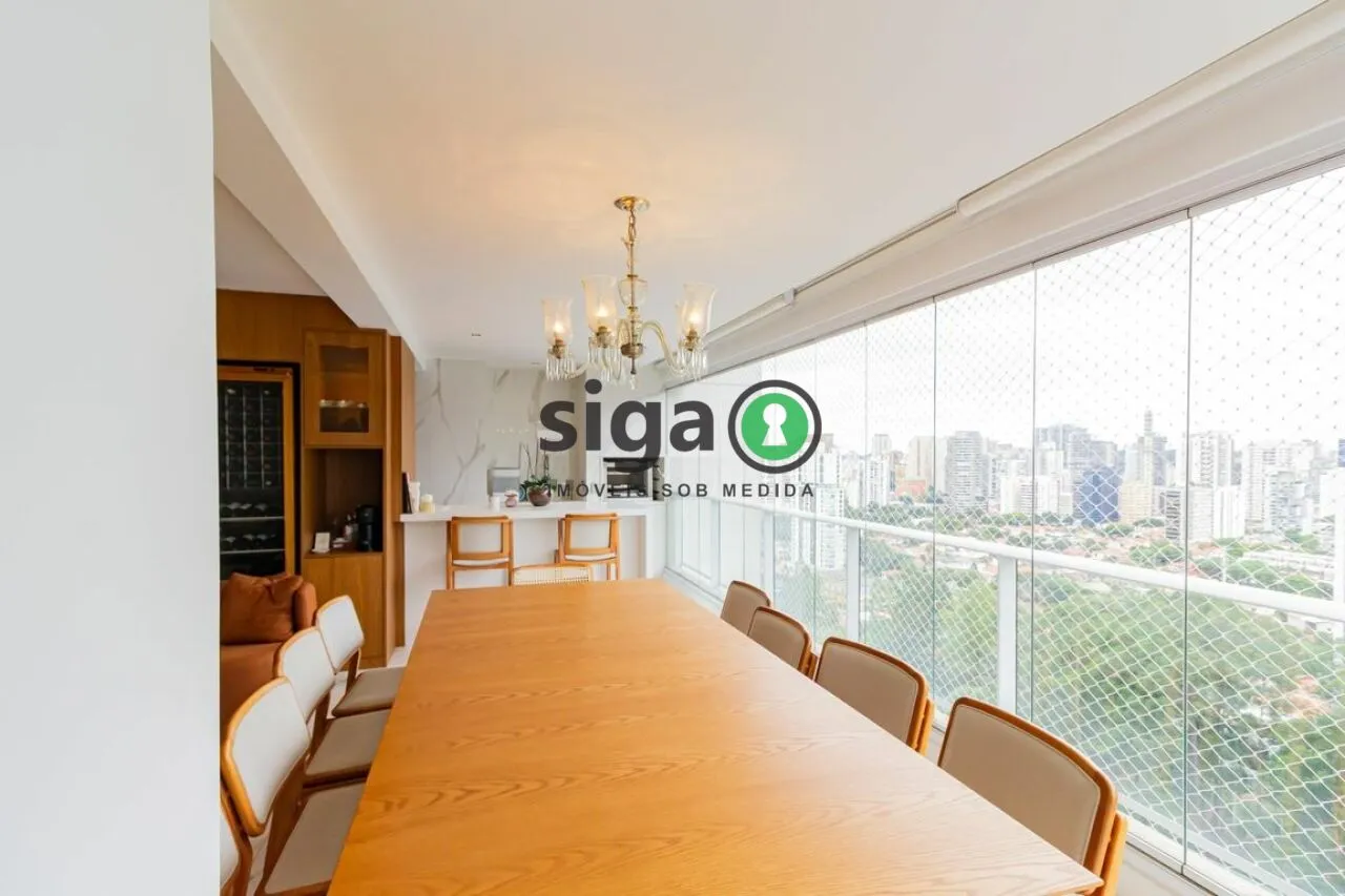Imagem Apartamento alto padrão reformado no Brooklin 3 suítes automação e lazer completo